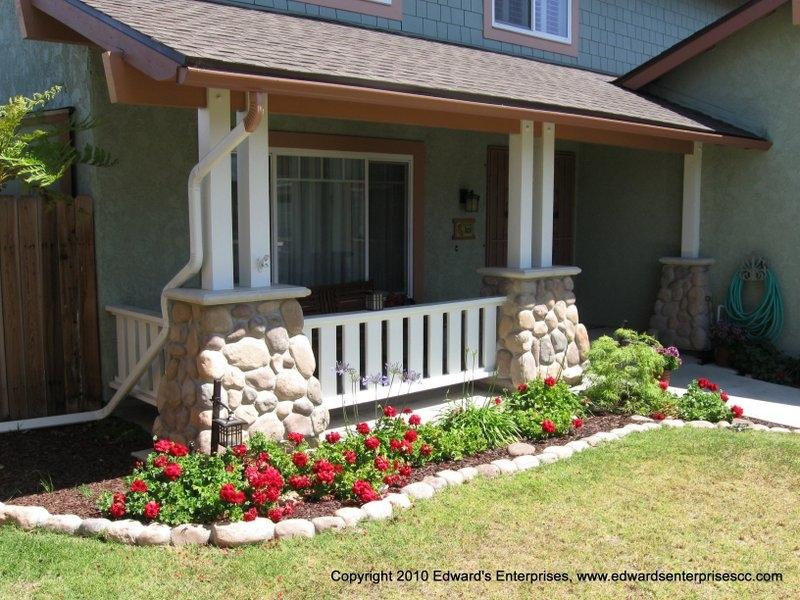 Home front yard remodel.