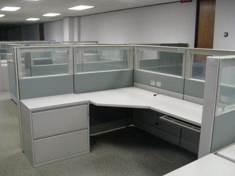 Used Herman Miller Ethospace with lateral files