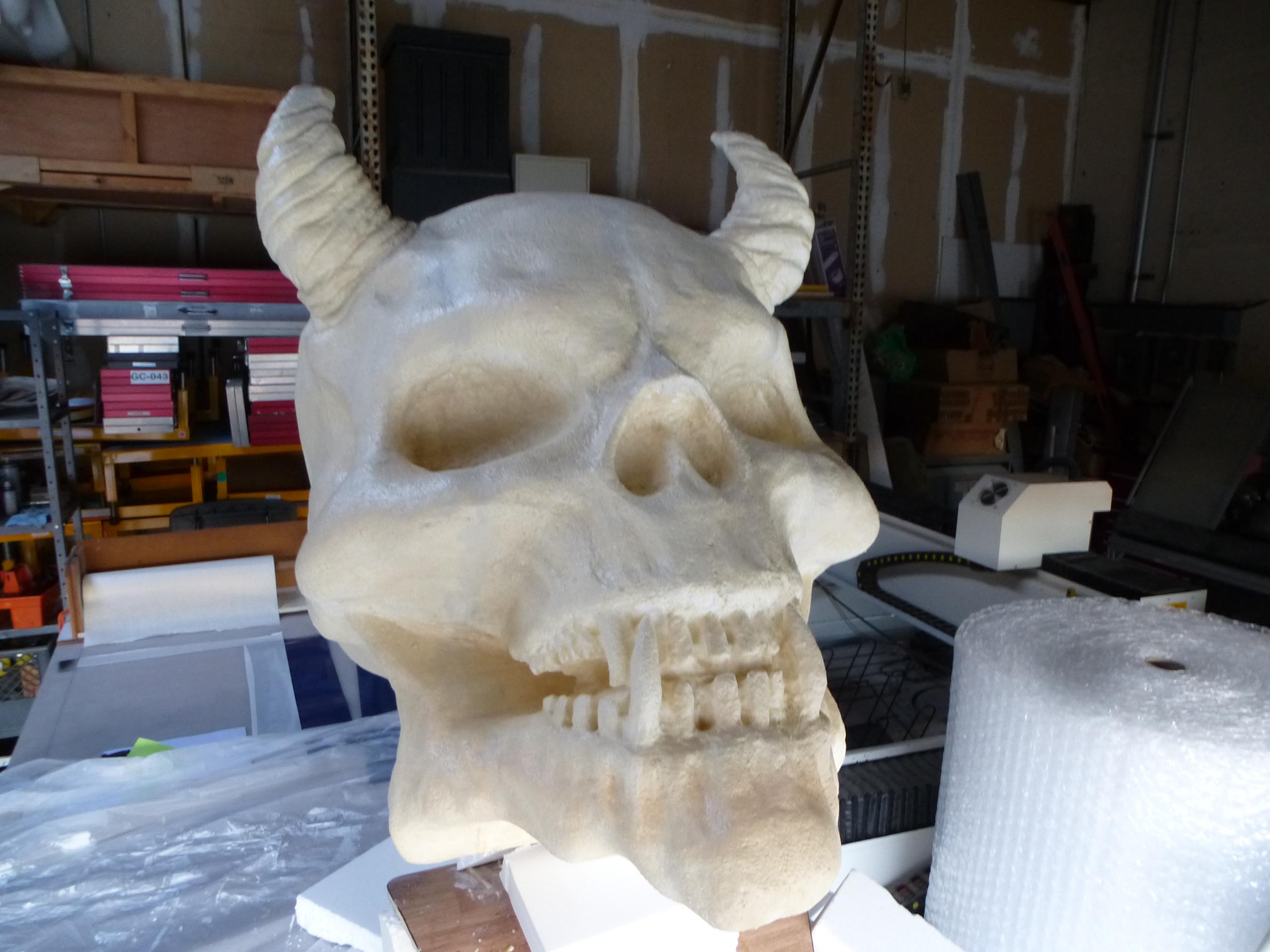 Demon Head foam props