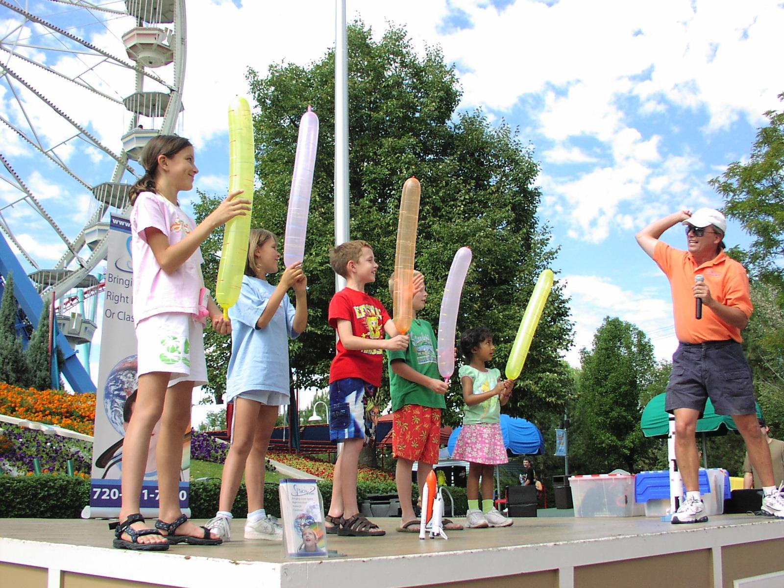 SpaceTimeKids at Elitch's!