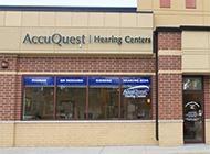 Look for this building to find the Niles AccuQuest Hearing Center