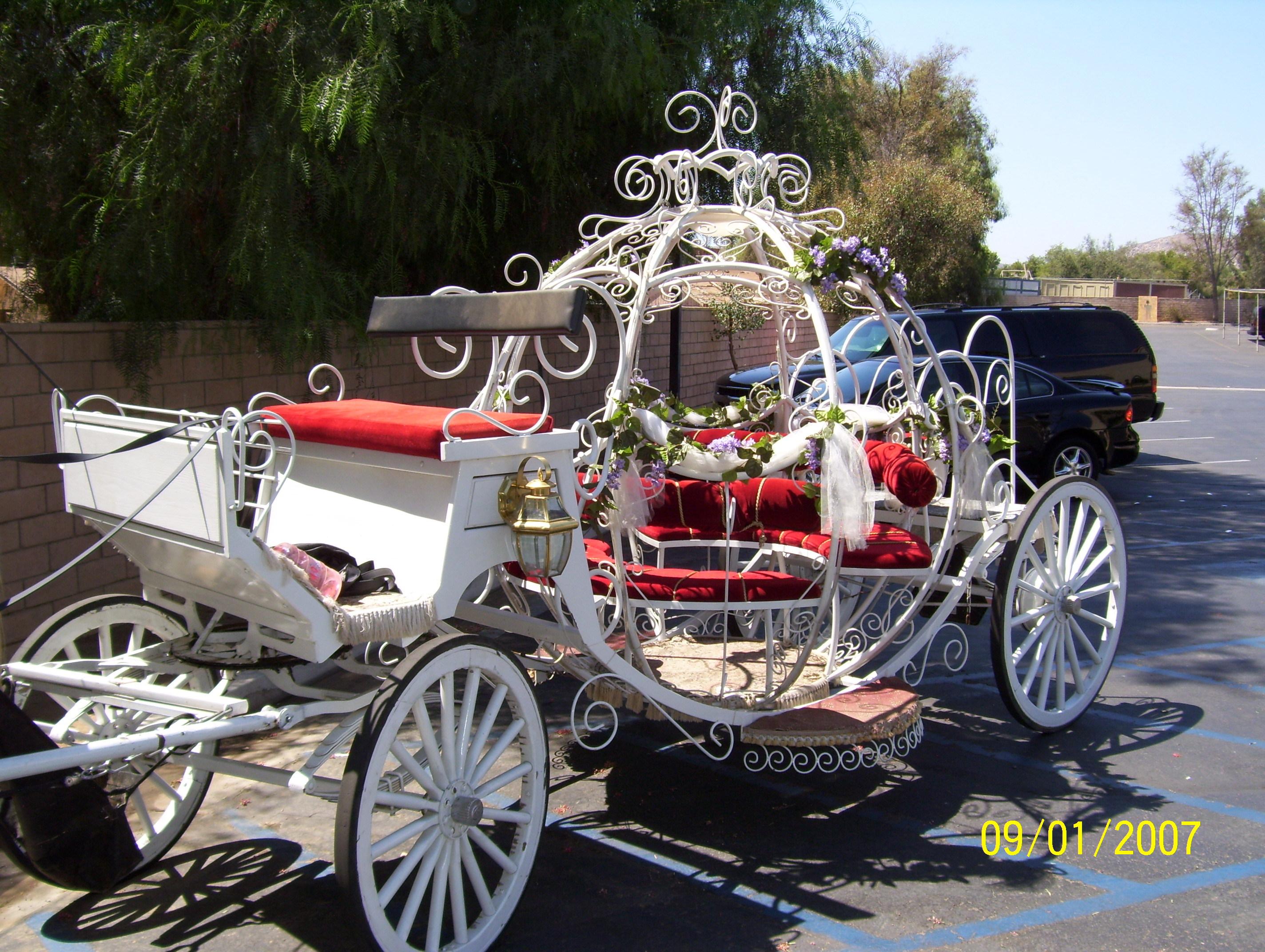 Our lovely Cinderella carriage