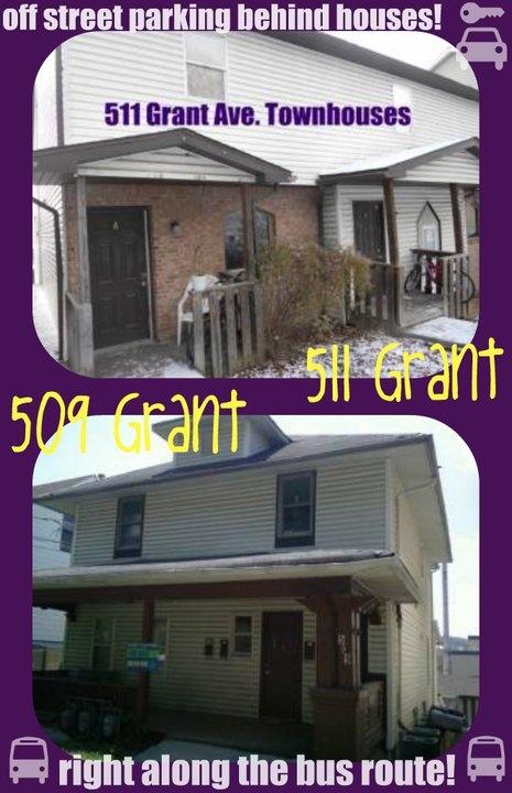 511 Grant Townhomes, Sunnyside, Morgantown, WV