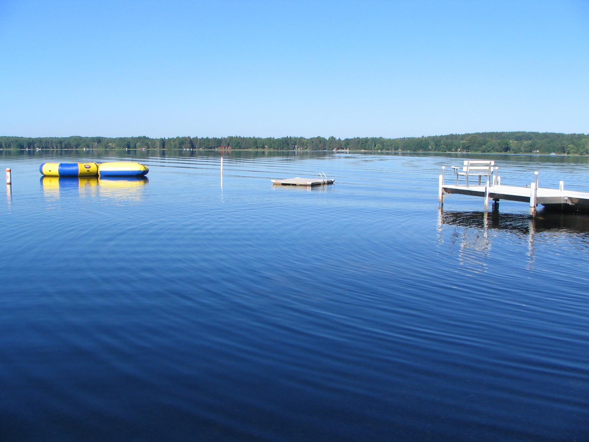 Great lake for swimming