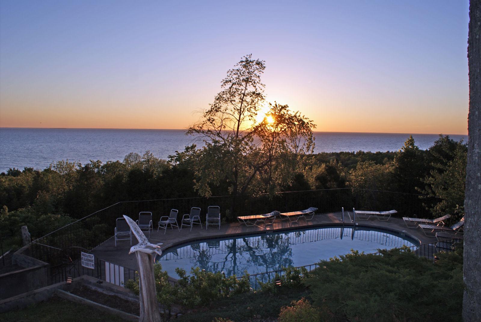 Egg Harbor Lodge sunset