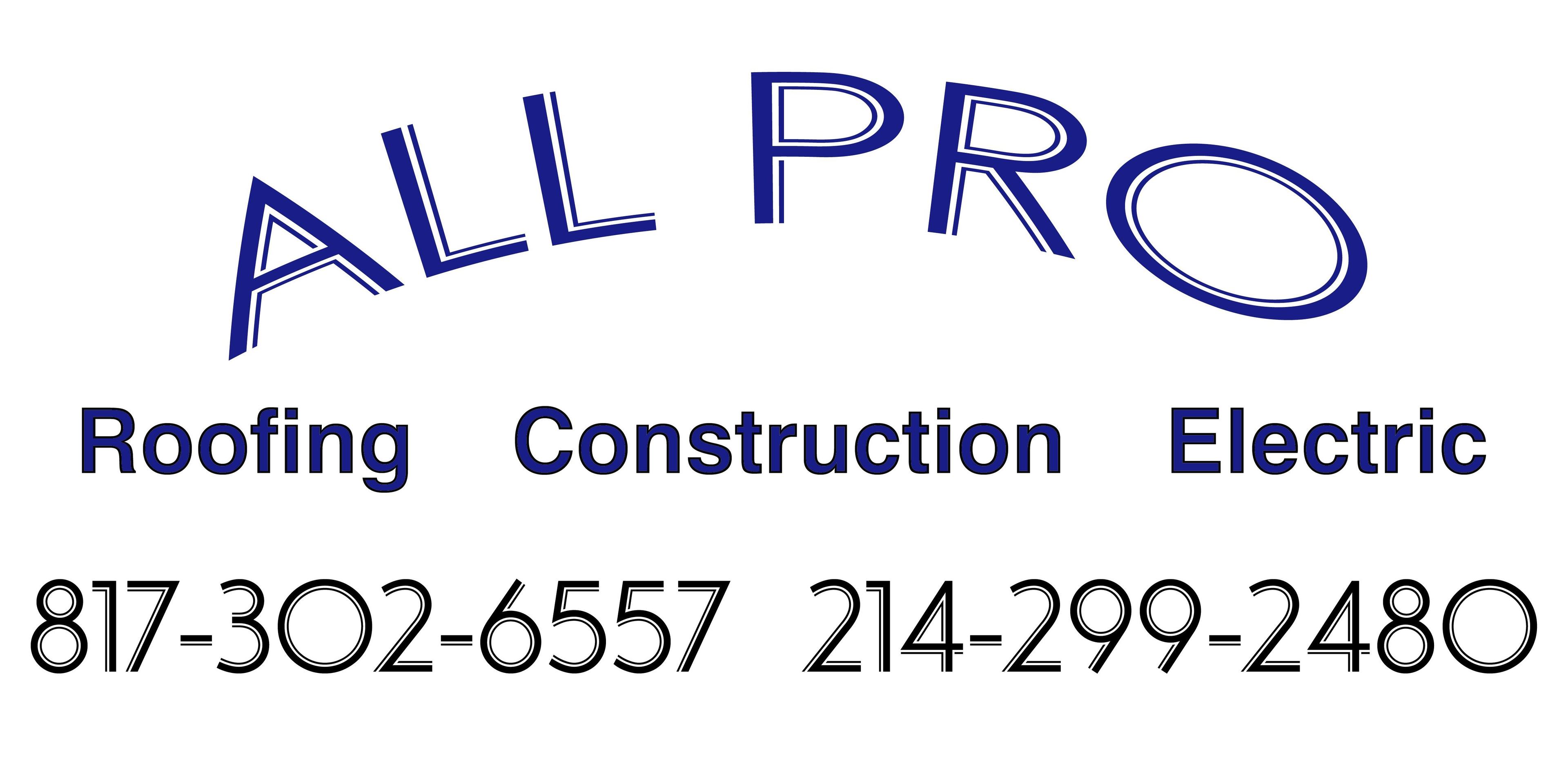 ALL PRO Roofing Construction Electric