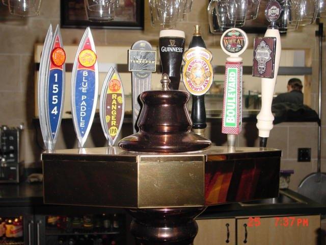 Tap beers at Stonewalls Kitchen