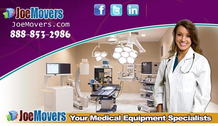 Joe Medical Equipment Movers http://JoeMovers.com