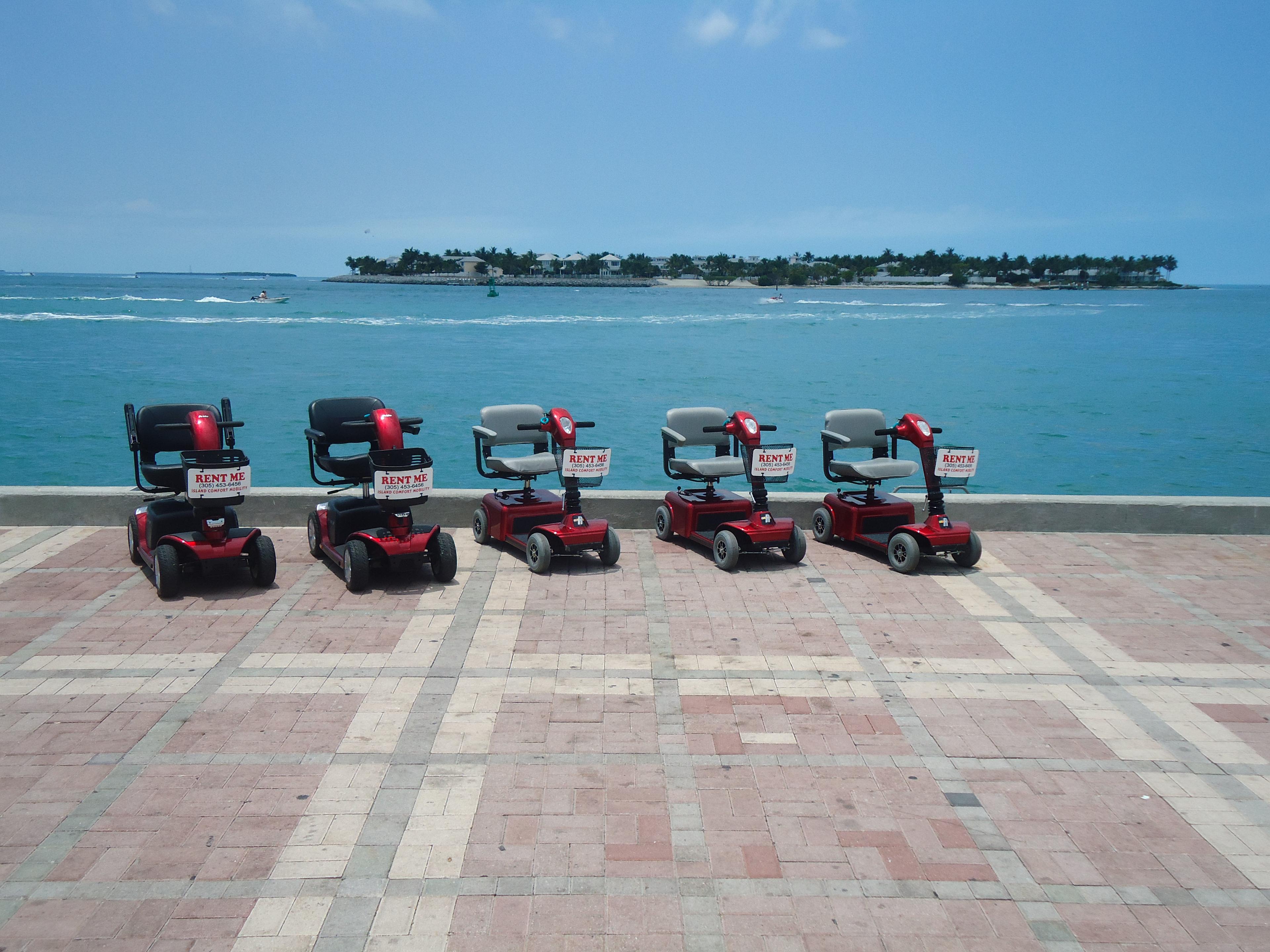 Mobility Scooter rental units