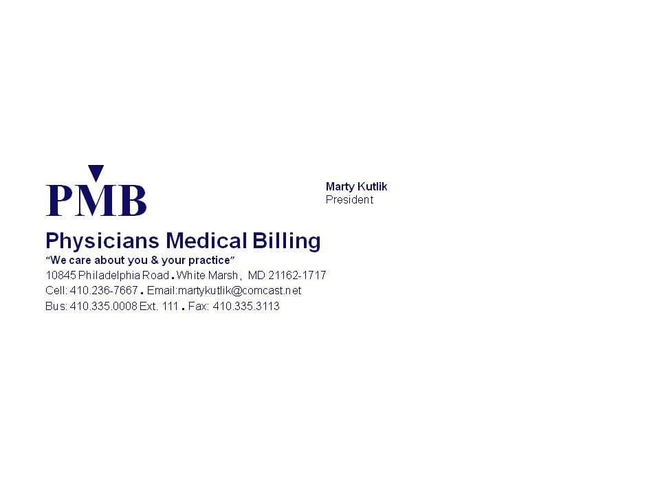 Physicians Medical Billing