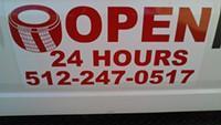 austin 24hr tire repair road service