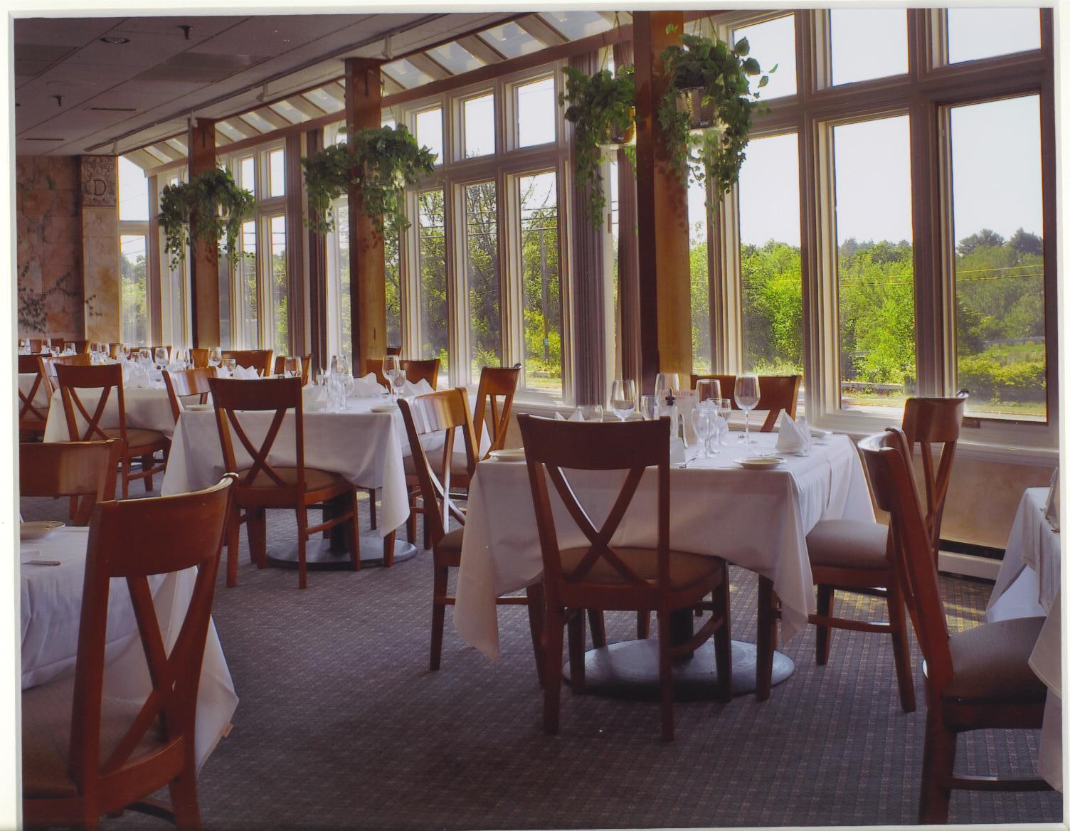 Windows at Donatello's Restaurant