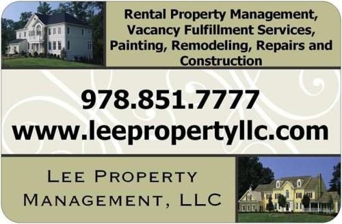 Lee Property Management, Llc Services all of Merrimack Valley