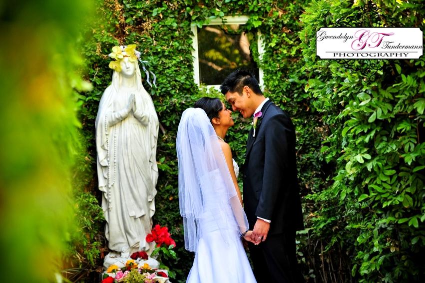 St. Paul the Apostle Church wedding photos Chino Hills