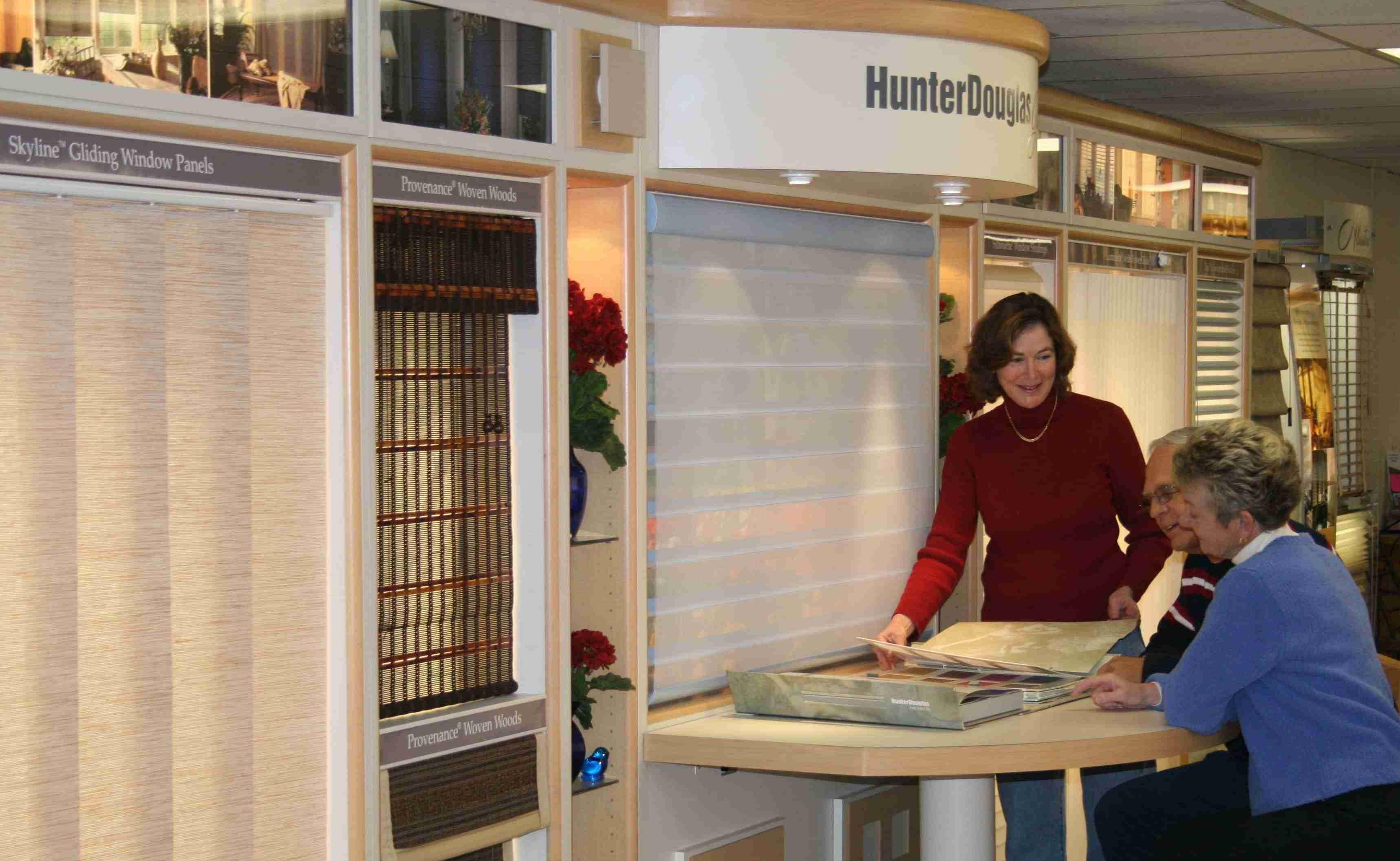 Visit our window fashions showroom to see, touch and operate the latest window fashions.