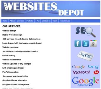 Websites Depot Inc. - web design, development