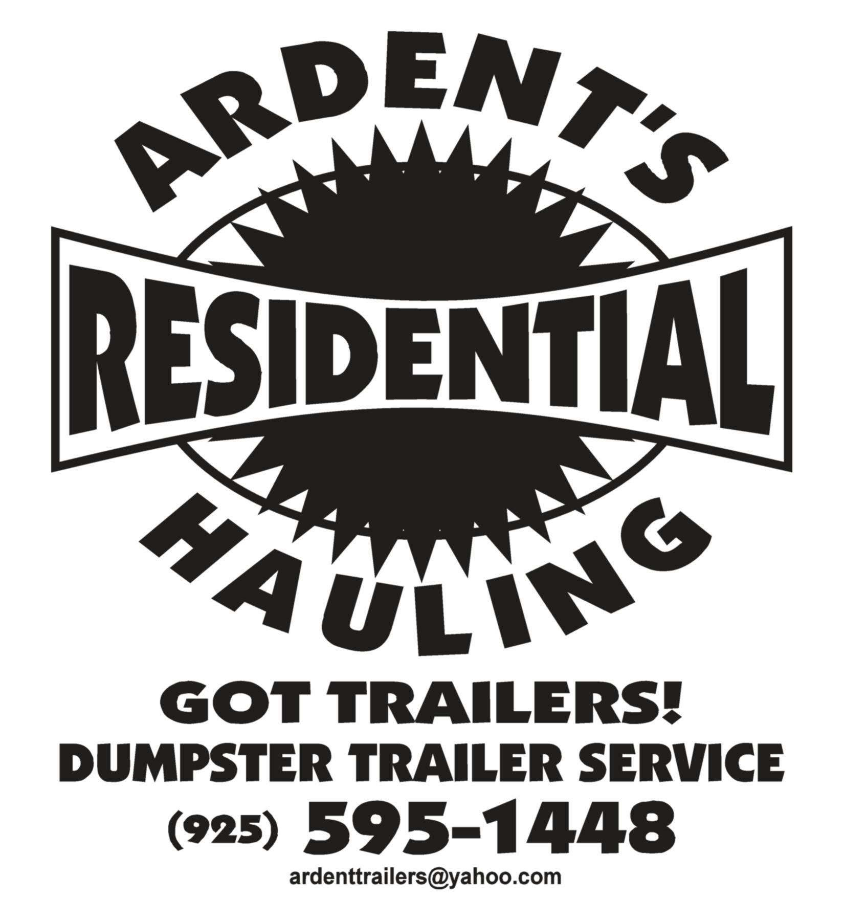 Ardent's Residential Hauling