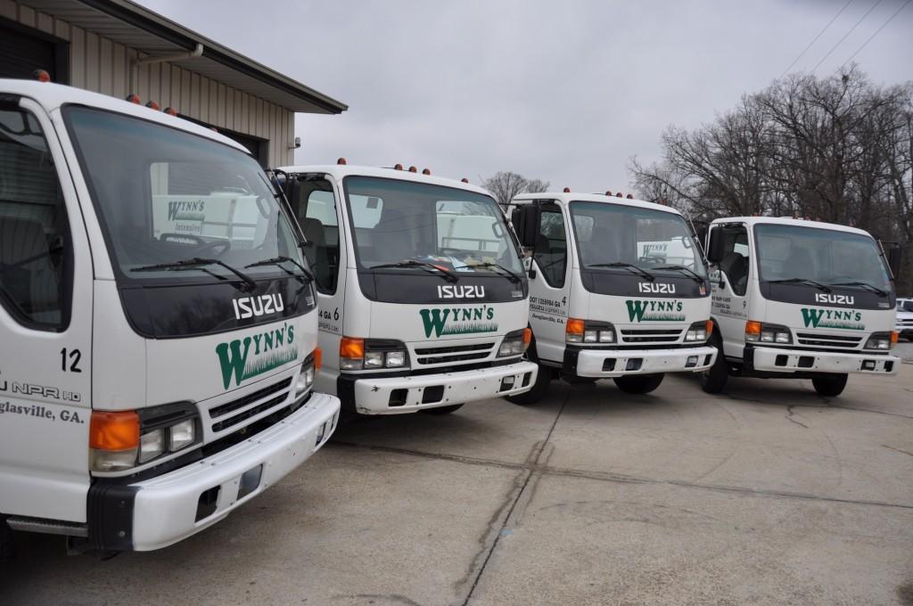 The Wynn's Intensive Lawn Care Fleet