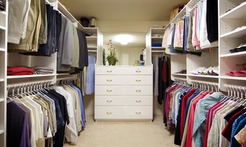 Custom Closet designed by Beyond Storage in St. Louis, MO