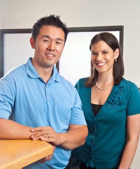 Dr. Peter Chiang and Dr. Melissa Diaz