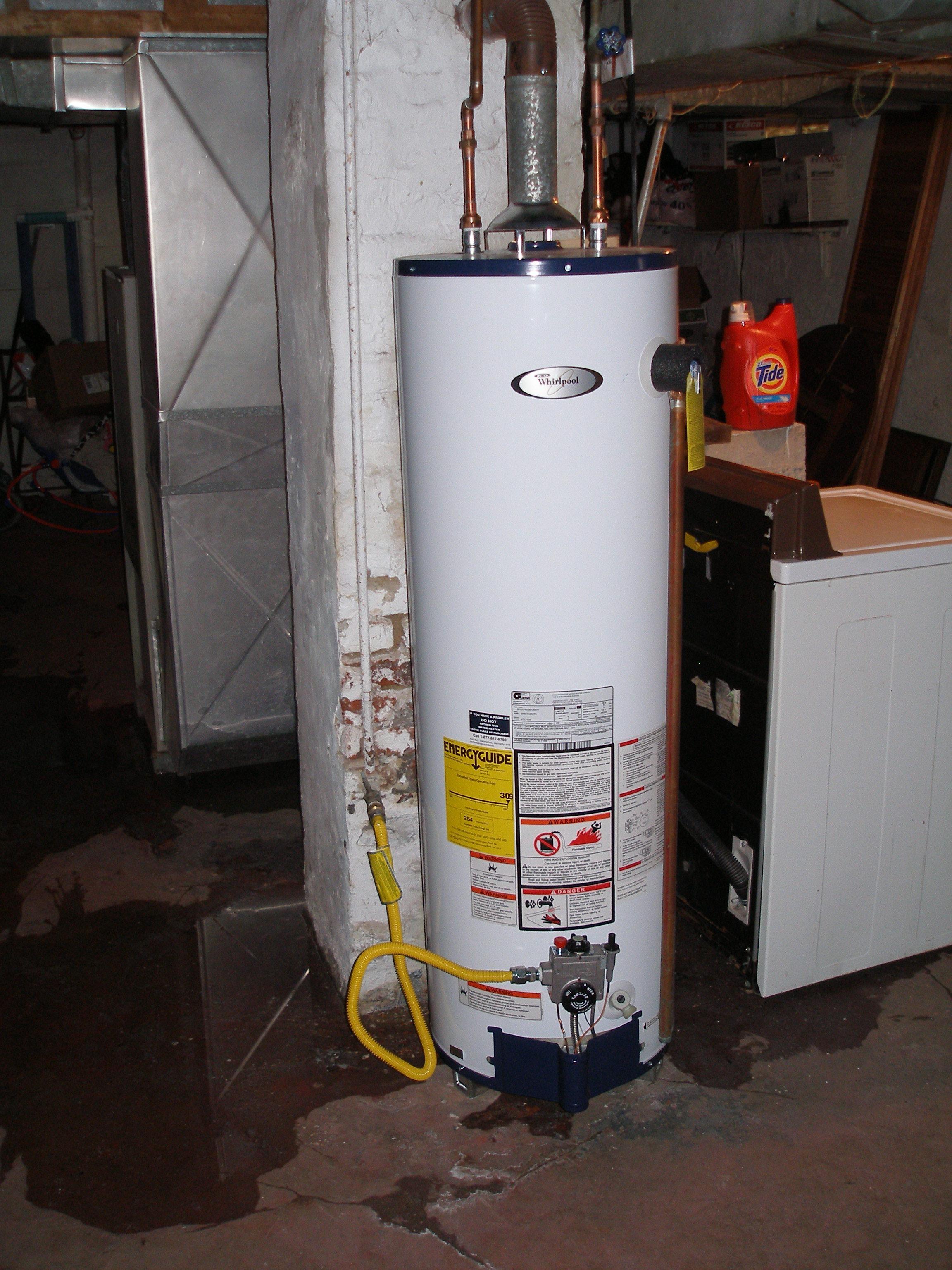 Hot Water Tank Install