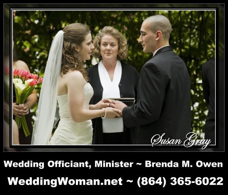 Wedding Ceremony Officiant www.WeddingWoman.net