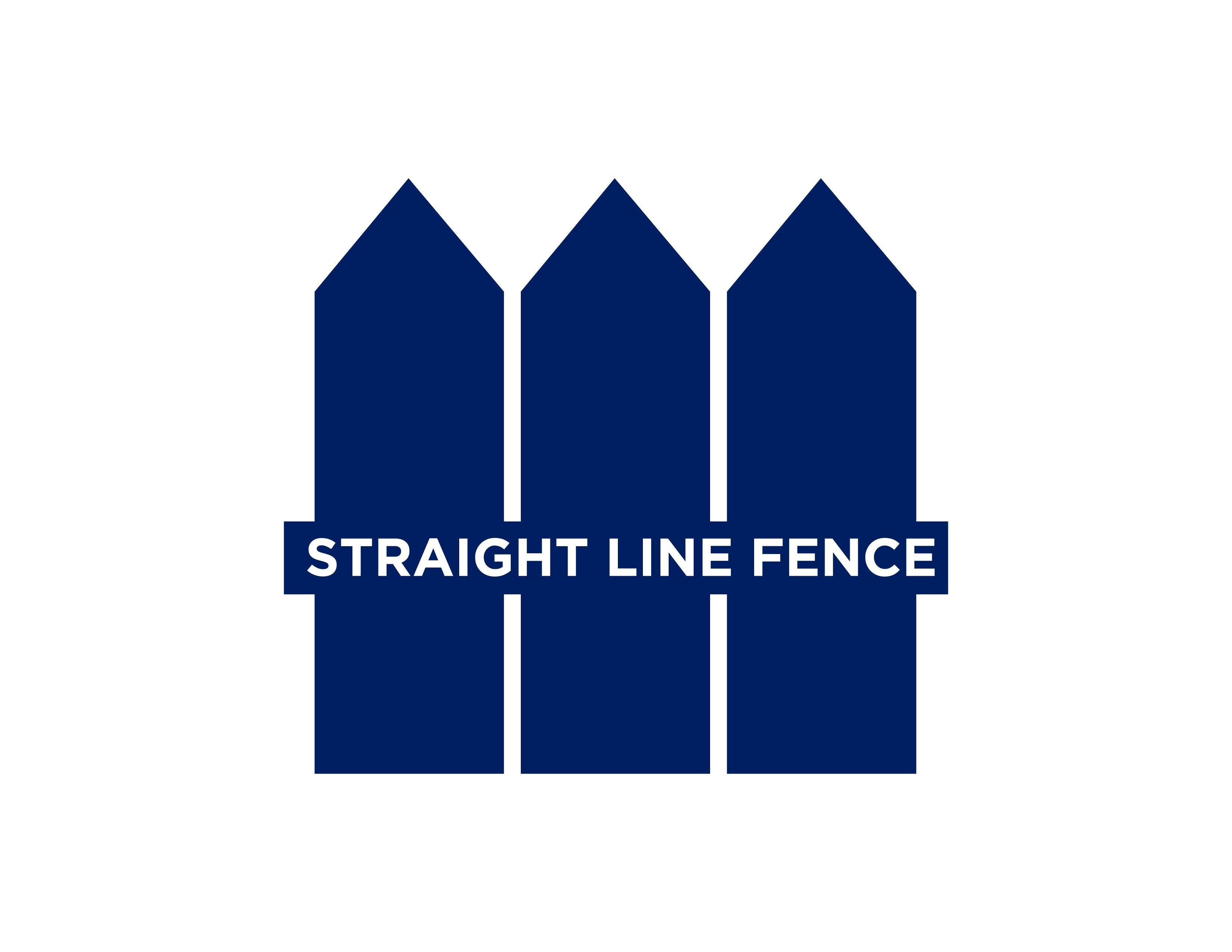 Straight Line Fence