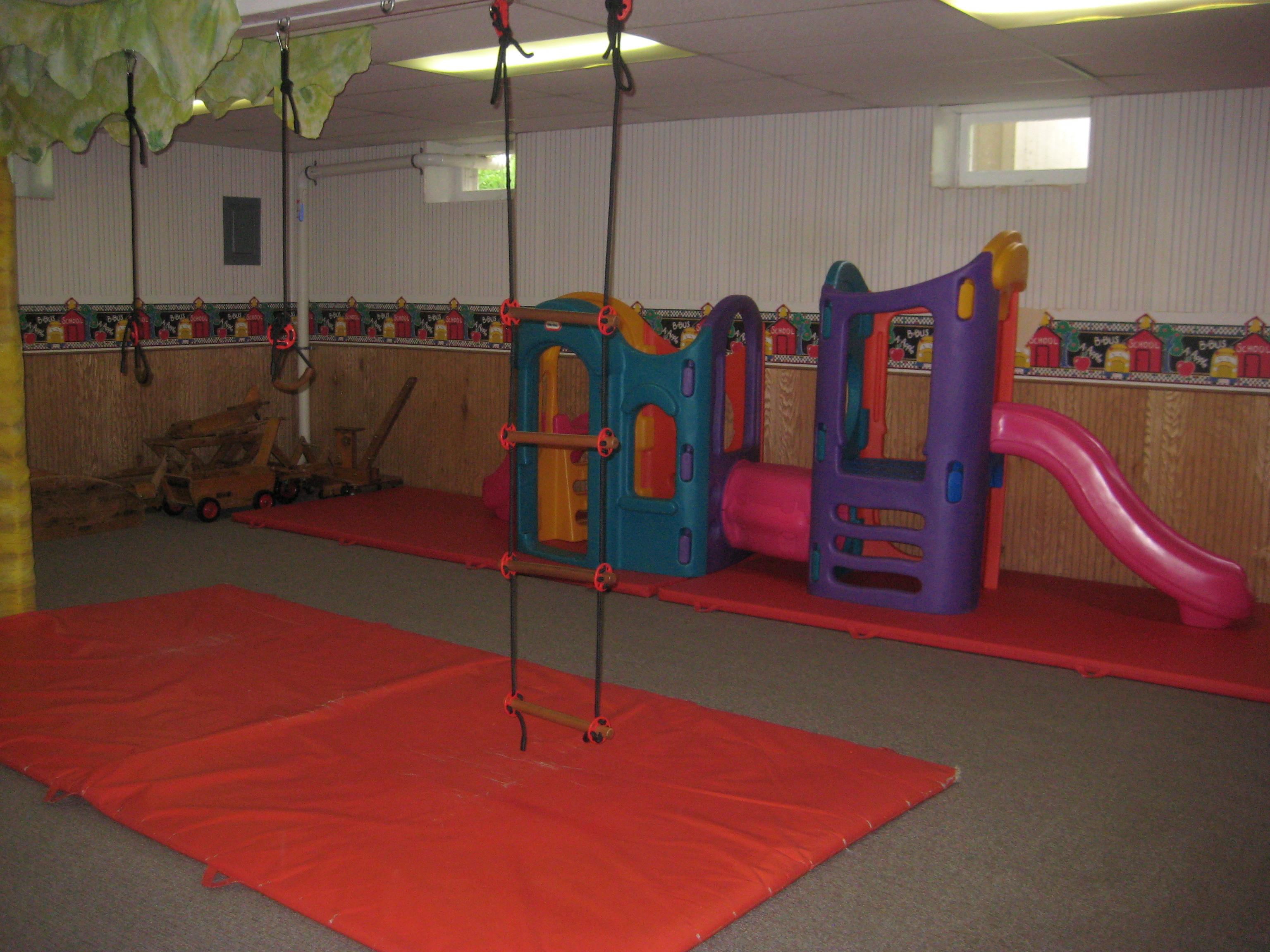 Downstairs Playarea, Large Motor Skills