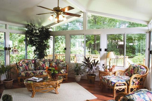 Sunroom interior