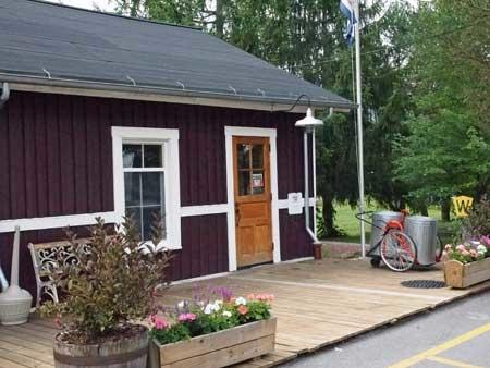 Richwood Area C of C in historic Depot