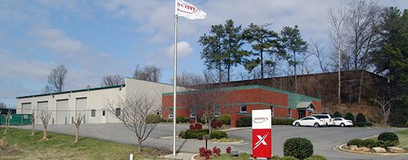 Our waterjet manufacturing facility in Dalton, Georgia.