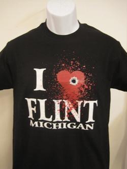 I love Flint T-shirt