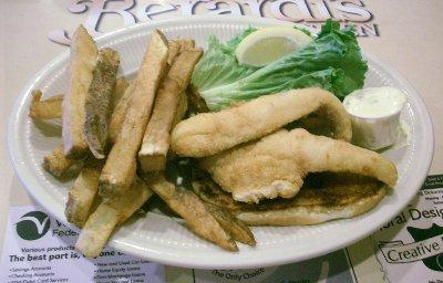 Lake Erie Perch Sandwich