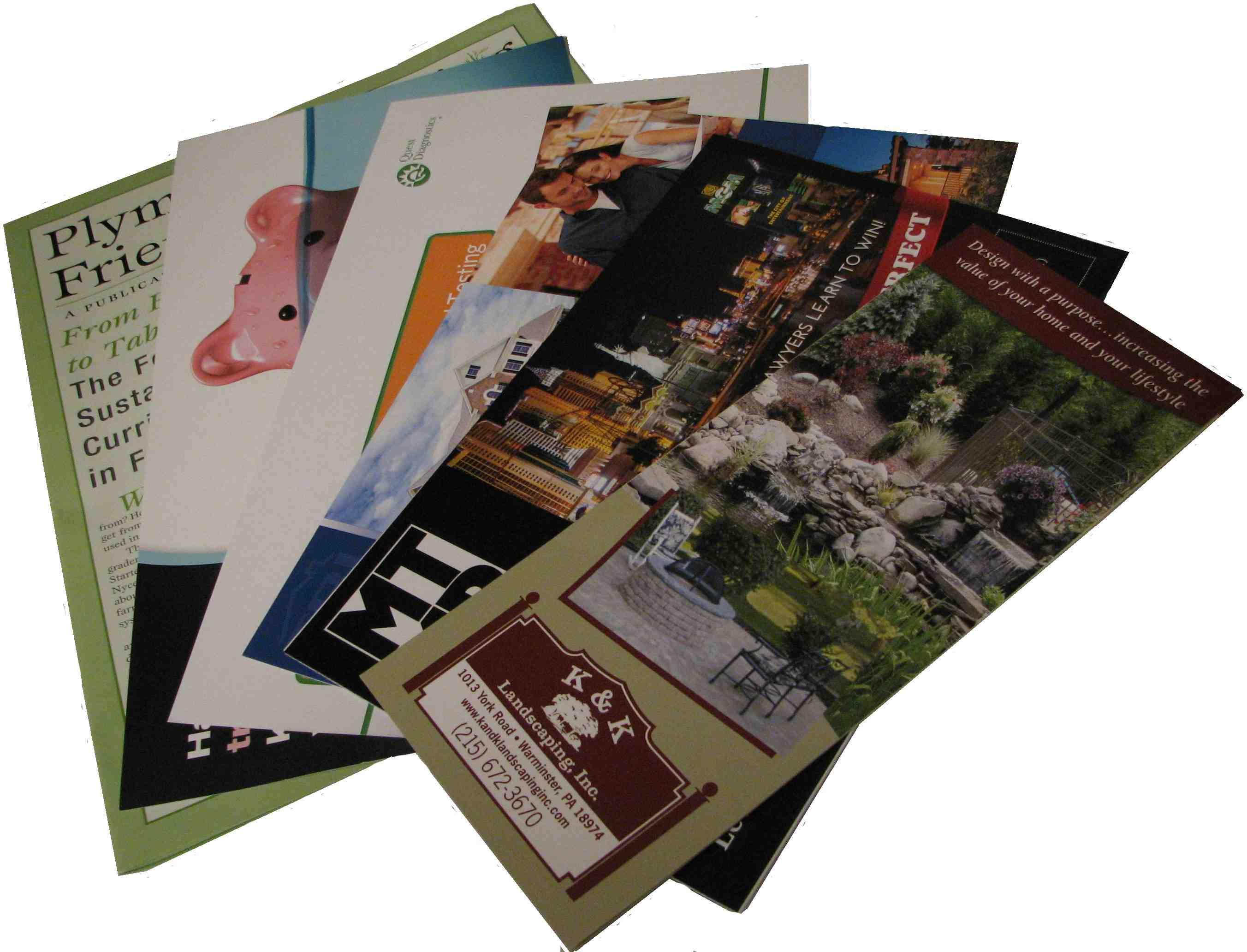 Direct mail samples