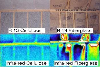 cellulose for a much higher effective R value