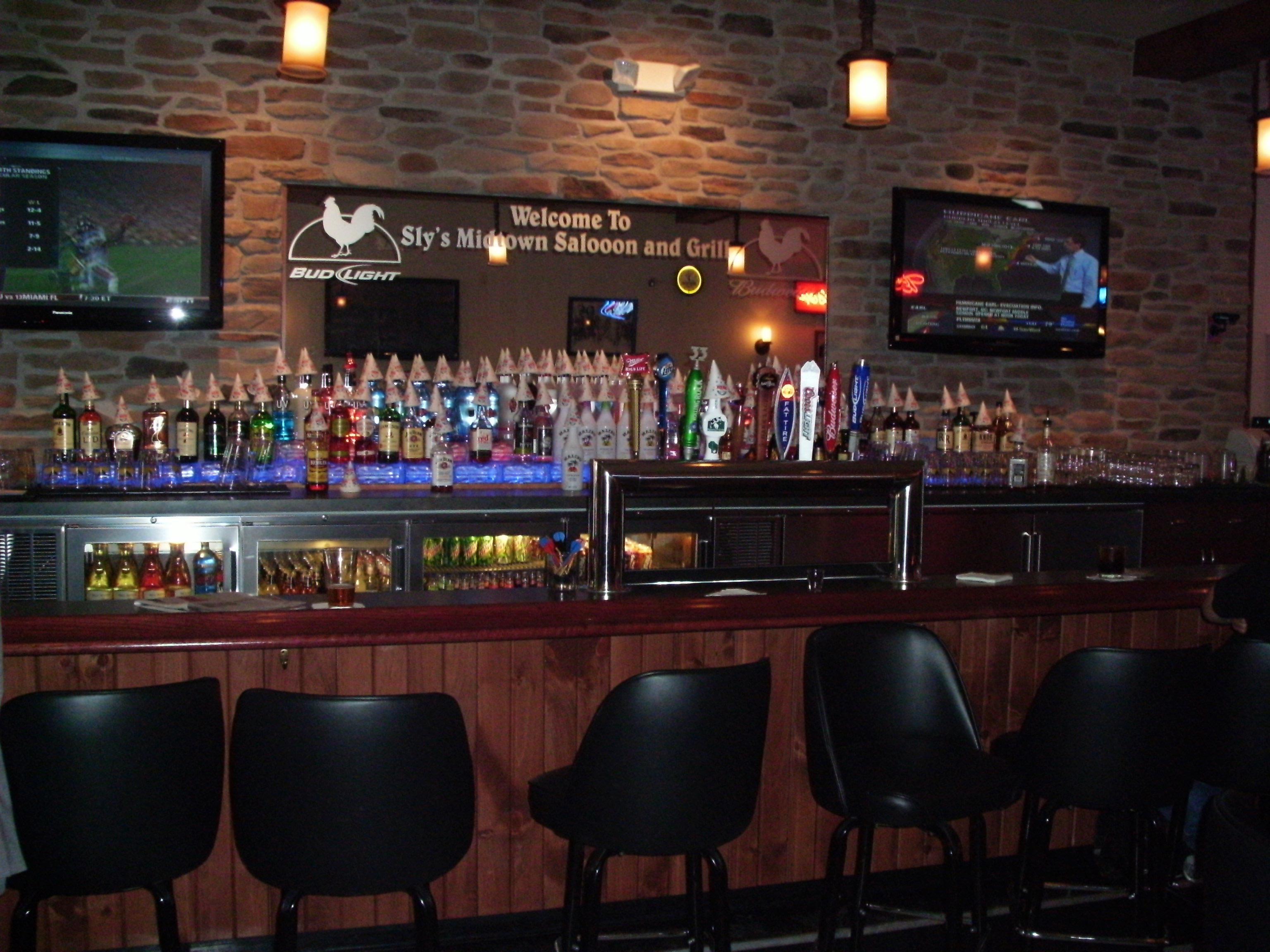 back bar