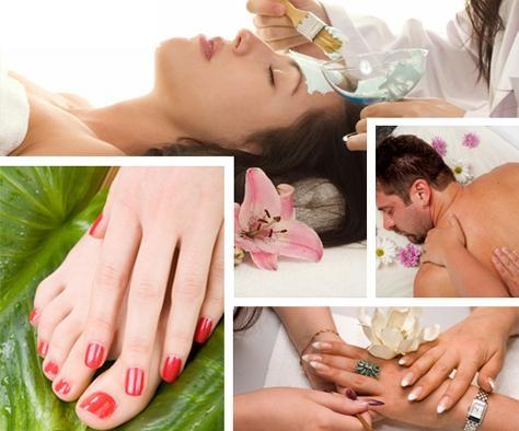 Spa Service Collage