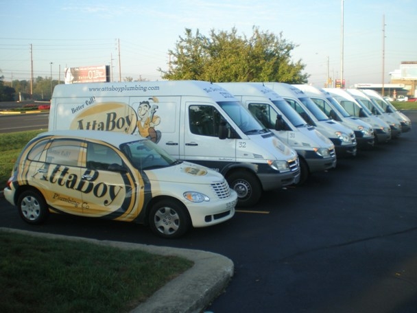 AttaBoy Plumbing Fleet- Zionsville Plumber