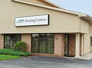 Look for this building to find the Midland AccuQuest Hearing Center