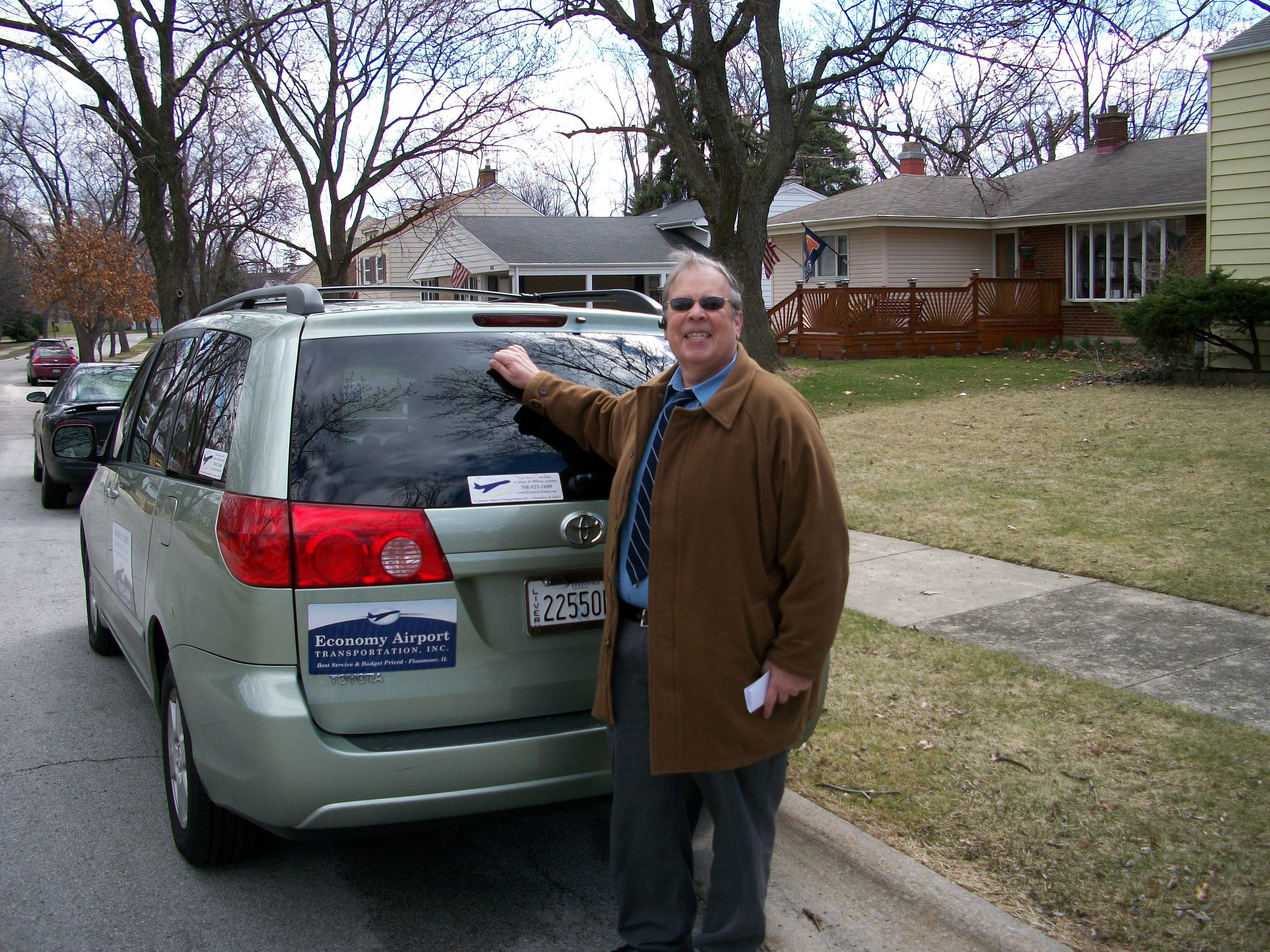 Mike is Standing By to Take you to the Airport