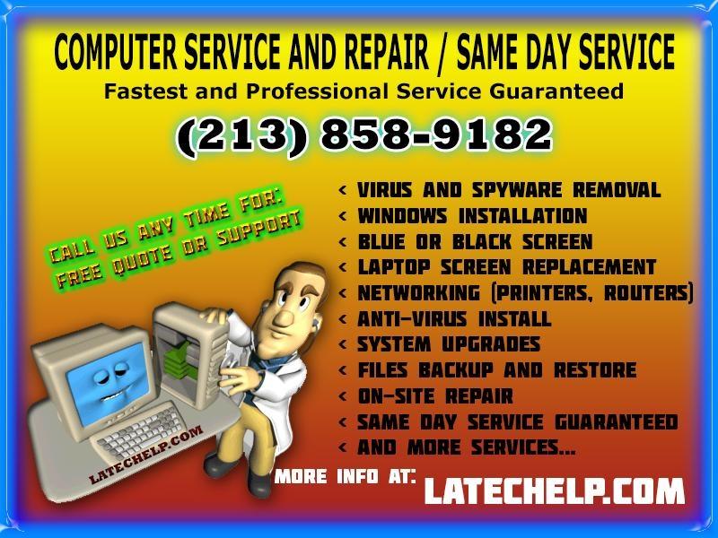 cheap computer repair in los angeles