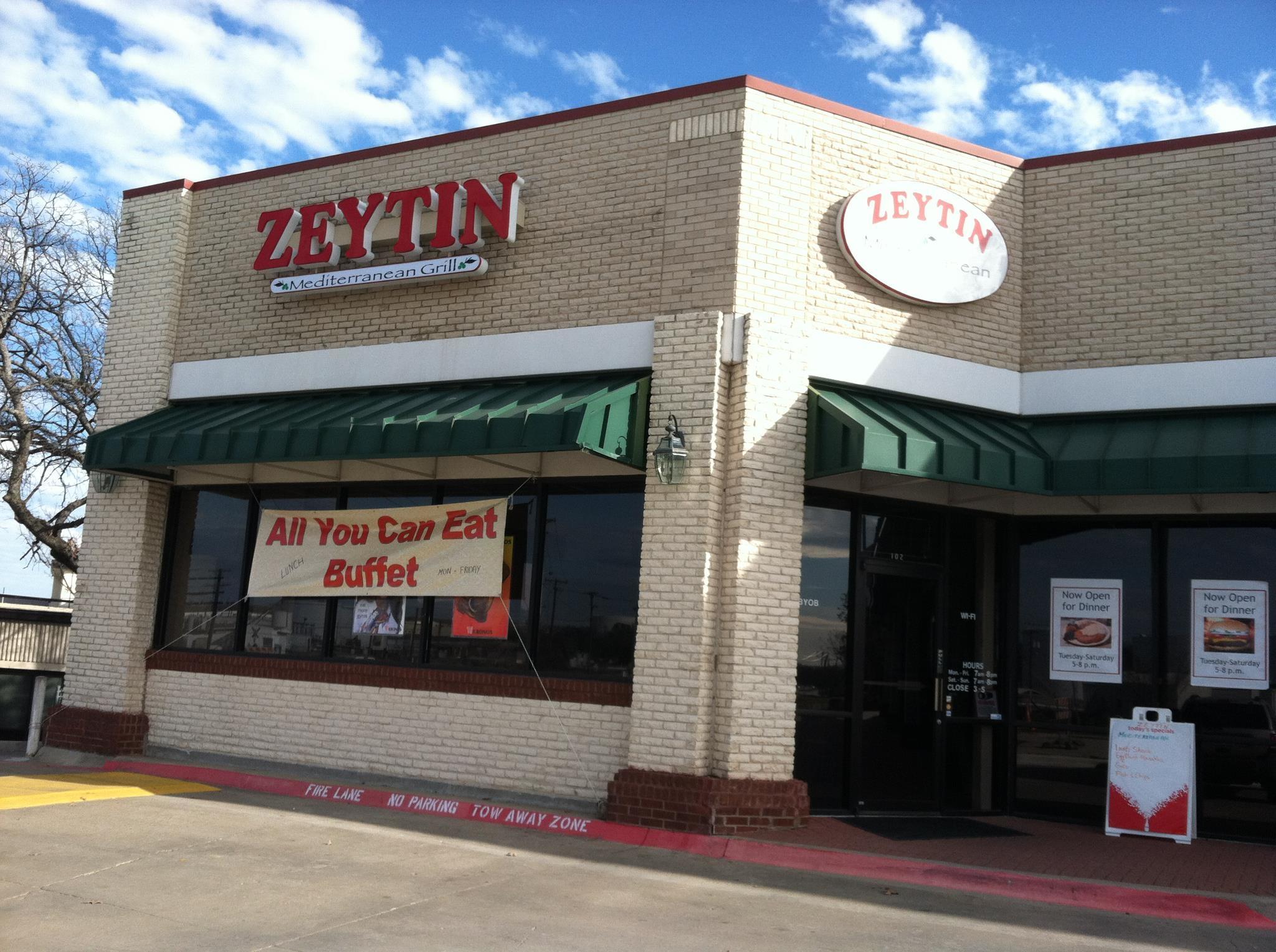 Zeytin Mediterranean Grill in Mustang Square