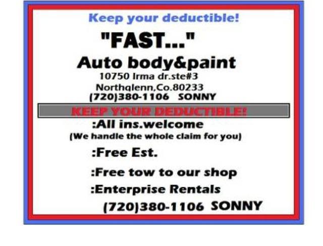 Fast Auto Body Repair Shop