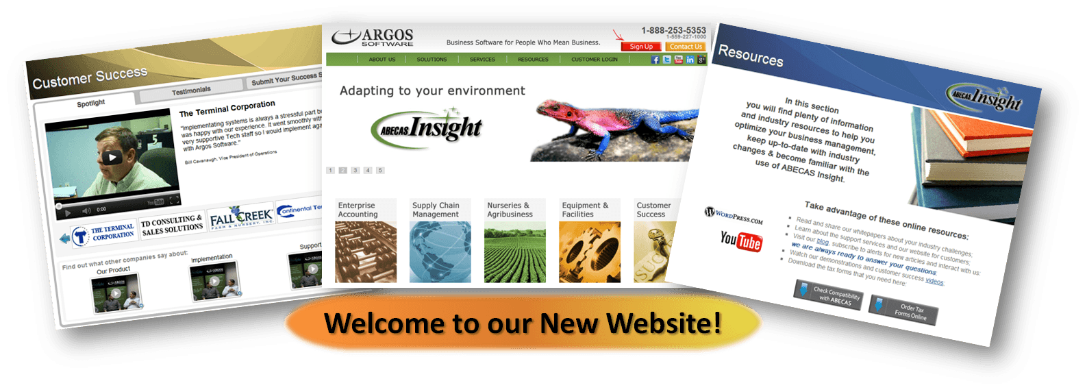 Visit our new website!