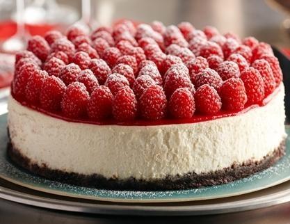 Ultimate Raspberry Cheesecake