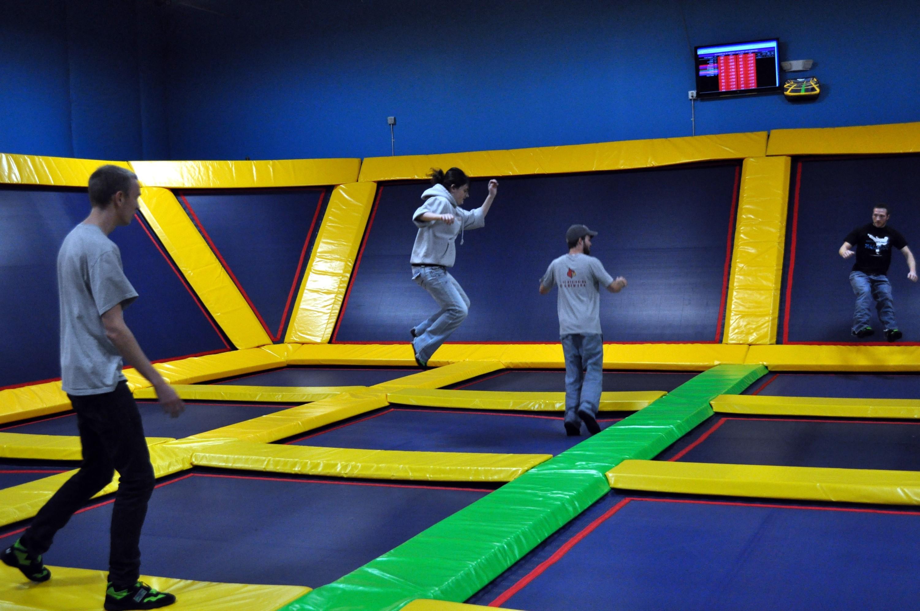 trampolines