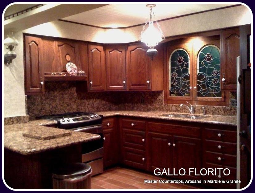 GALLO FLORITO KITCHEN WITH FULL BACK SPLASH