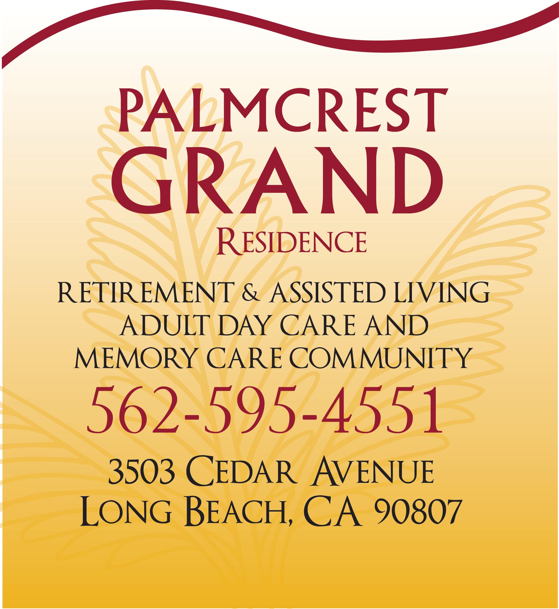 Palmcrest Grand Retirement Home, Assisted Living and Memory Care