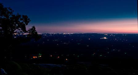 Dusk at Glassy Mtn