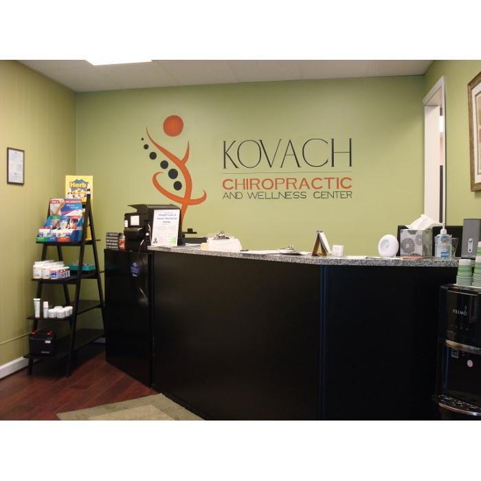 Welcome to Kovach Chiropractors office, Health and wellness center